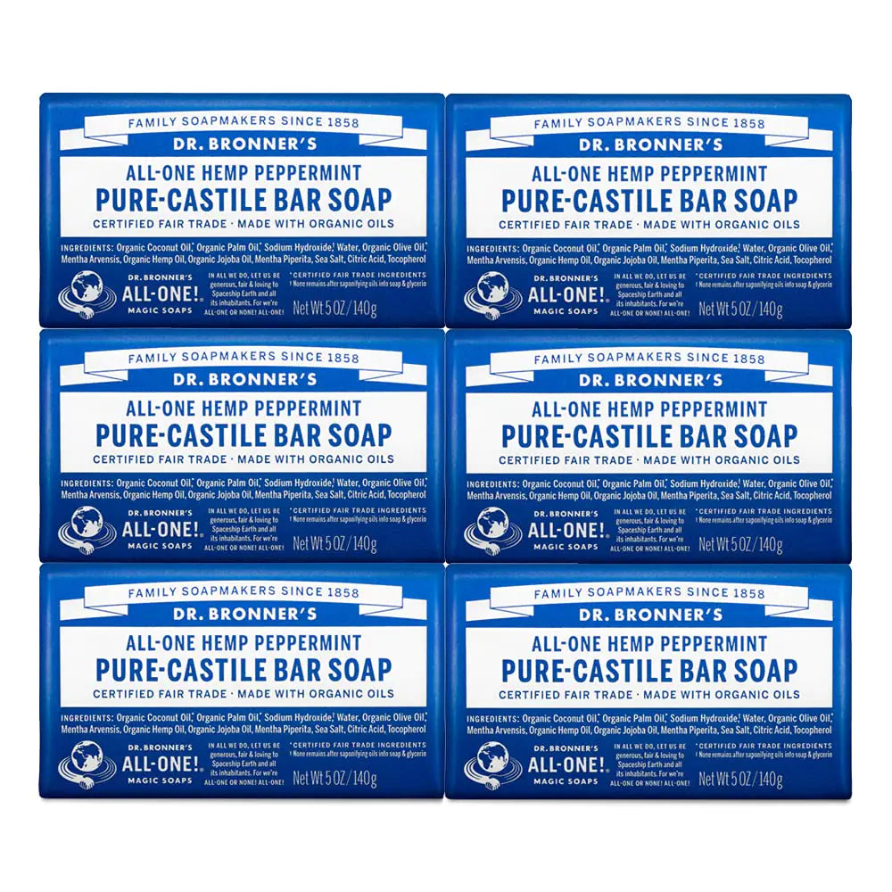 Dr. Bronner's Pure-Castile Bar Soap