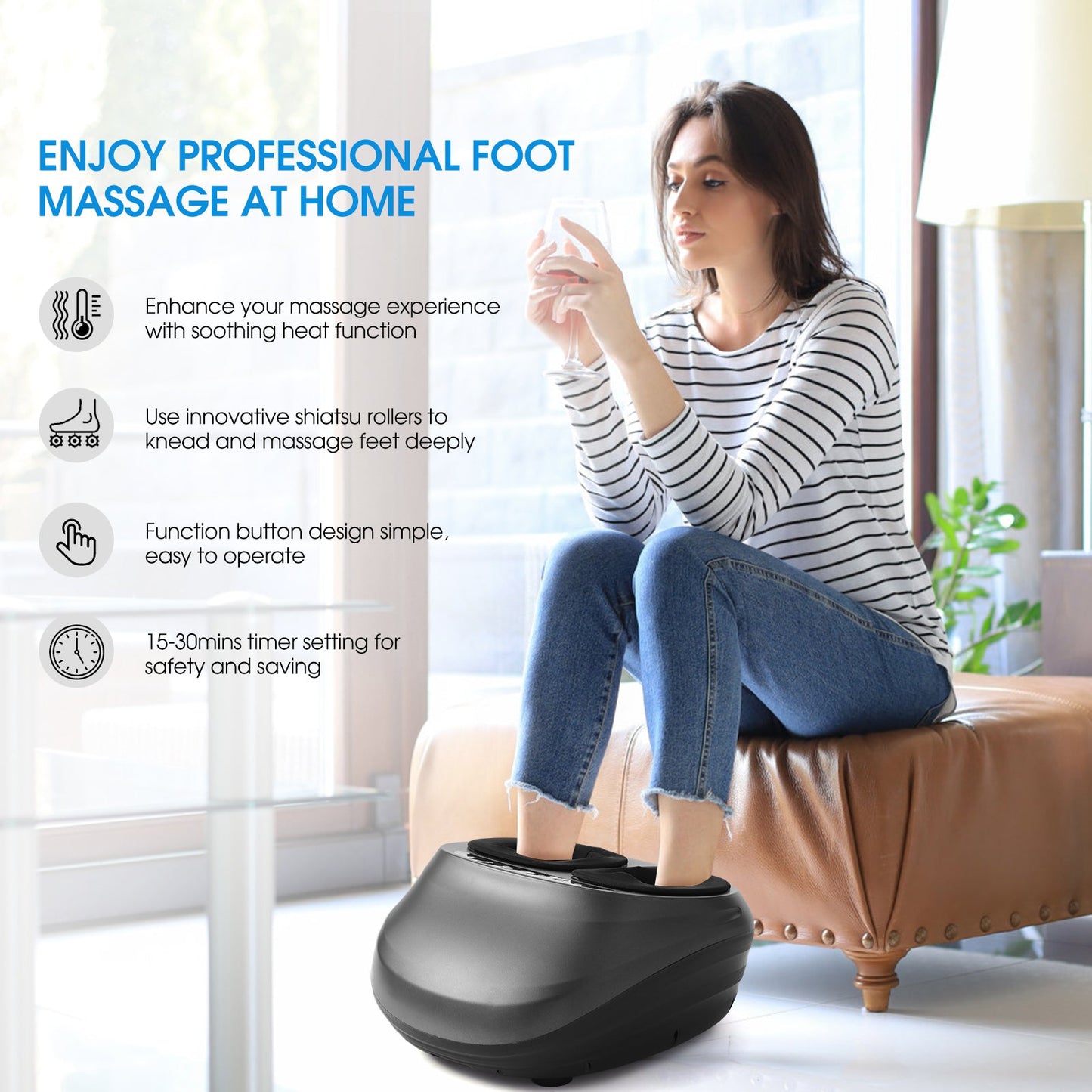 Heating Foot Massager Machine