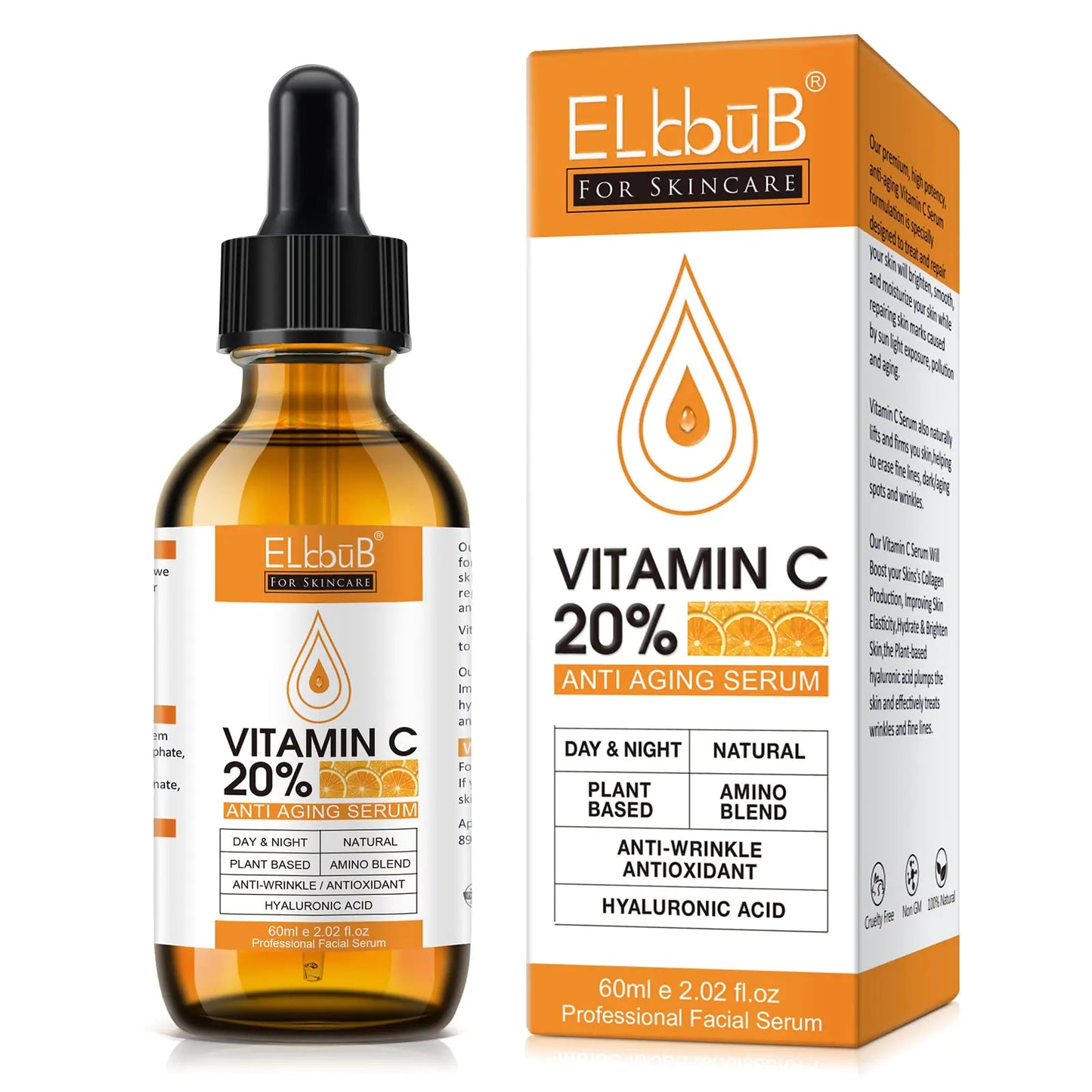 ElbbuB Vitamin C Potent Anti-Aging Serum (20%)