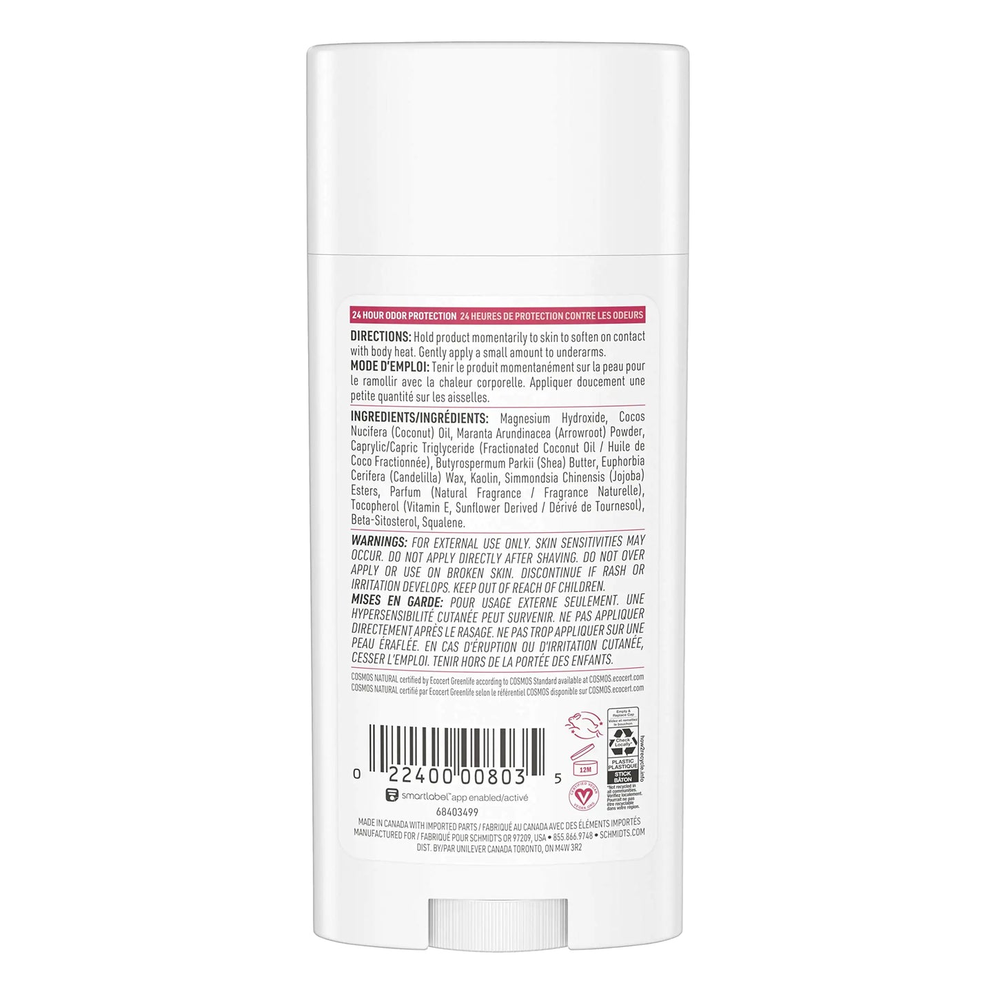 Schmidt's Coconut & Kaolin Clay Deodorant