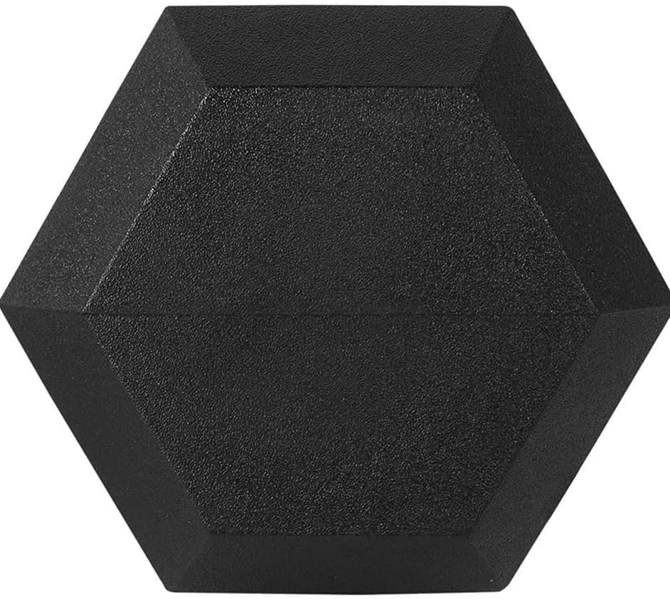 Hex Rubber Encased Dumbbell Weights