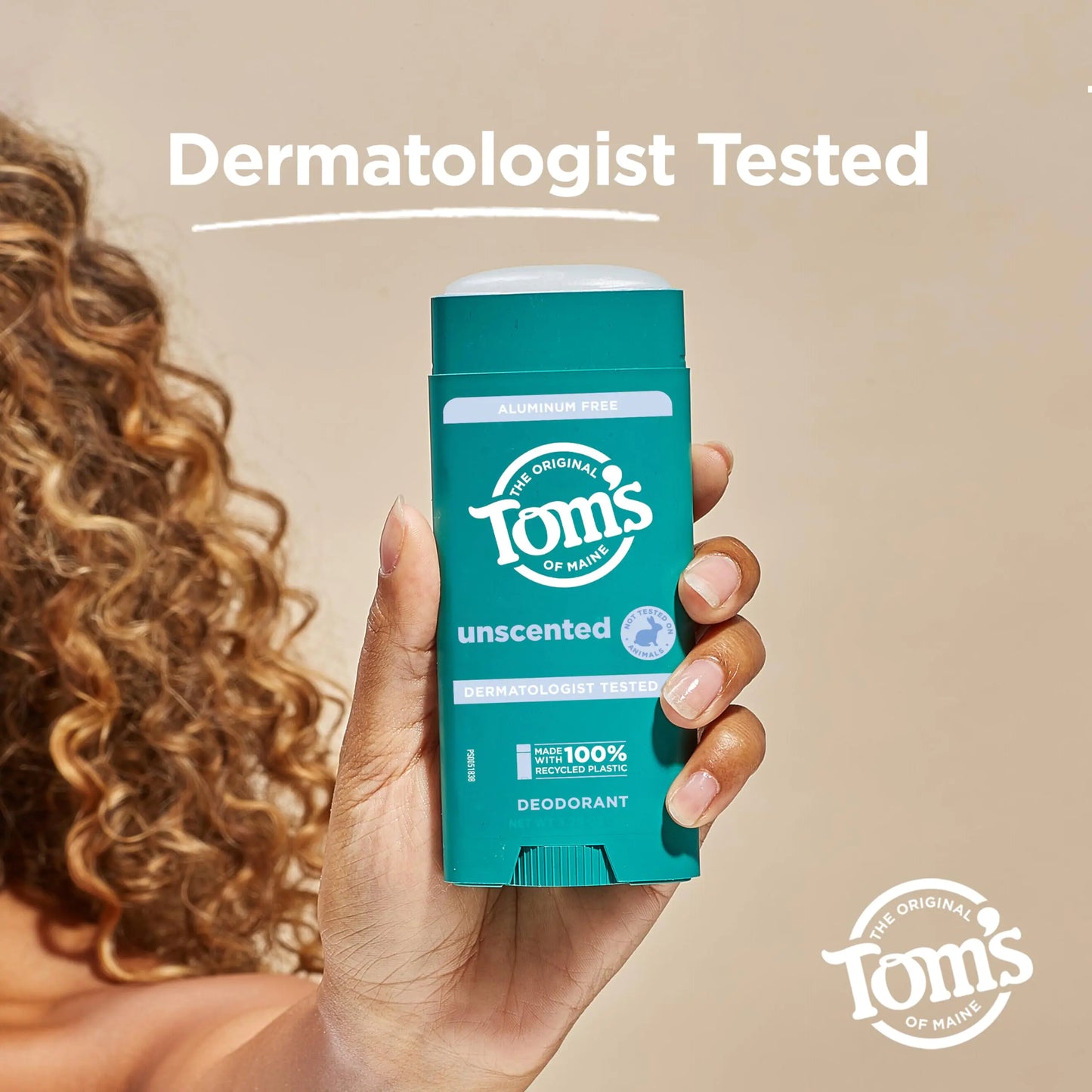 Tom’s of Maine Unscented Deodorant (Pack of 2)