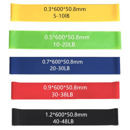 Resistance Body Bands Set With Bag