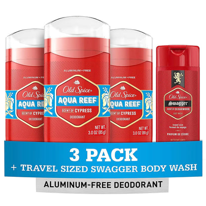 Old Spice Men's Deodorant (Pack of 3)