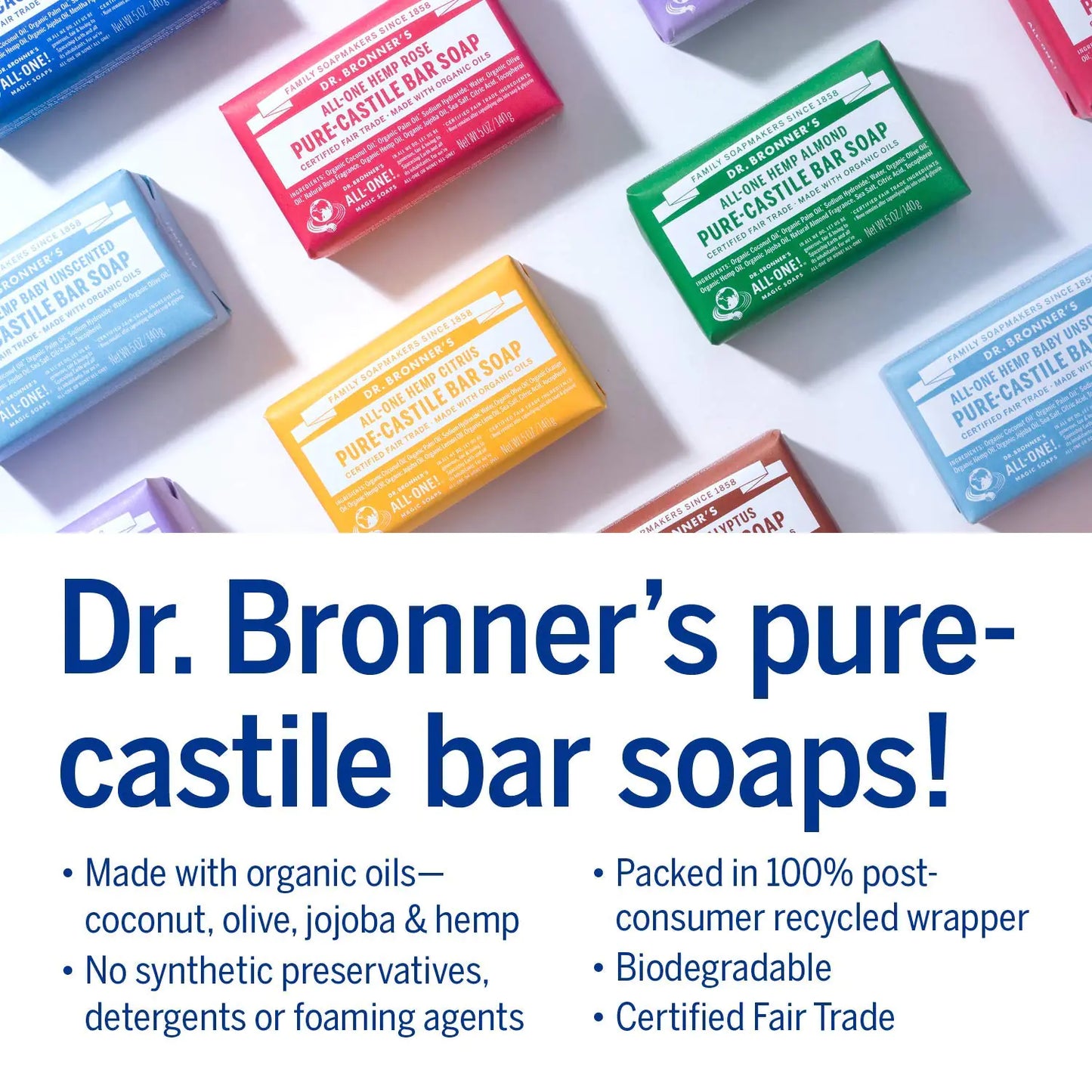 Dr. Bronner's Pure-Castile Bar Soap
