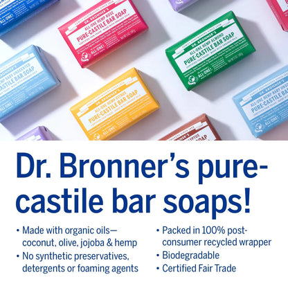 Dr. Bronner's Pure-Castile Bar Soap