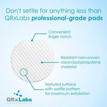 QRxLabs Face and Body Glycolic Acid 20% Pads (2 Pack)