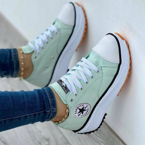 Converse Women's Flat Lace-Up Sneakers