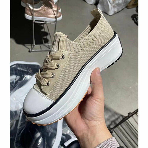 Women's Vulcanized Knitted Shoes