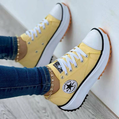 Converse Women's Flat Lace-Up Sneakers