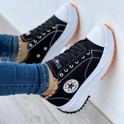 Converse Women's Flat Lace-Up Sneakers