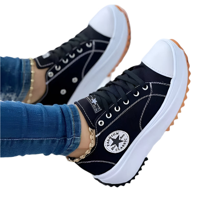 Converse Women's Flat Lace-Up Sneakers