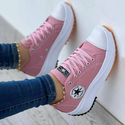 Converse Women's Flat Lace-Up Sneakers