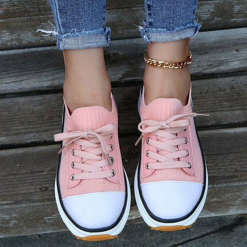 Women's Vulcanized Knitted Shoes