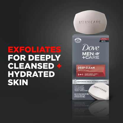Dove Men+Care Body Soap Bar Set