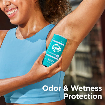 Tom’s of Maine Unscented Deodorant (Pack of 2)