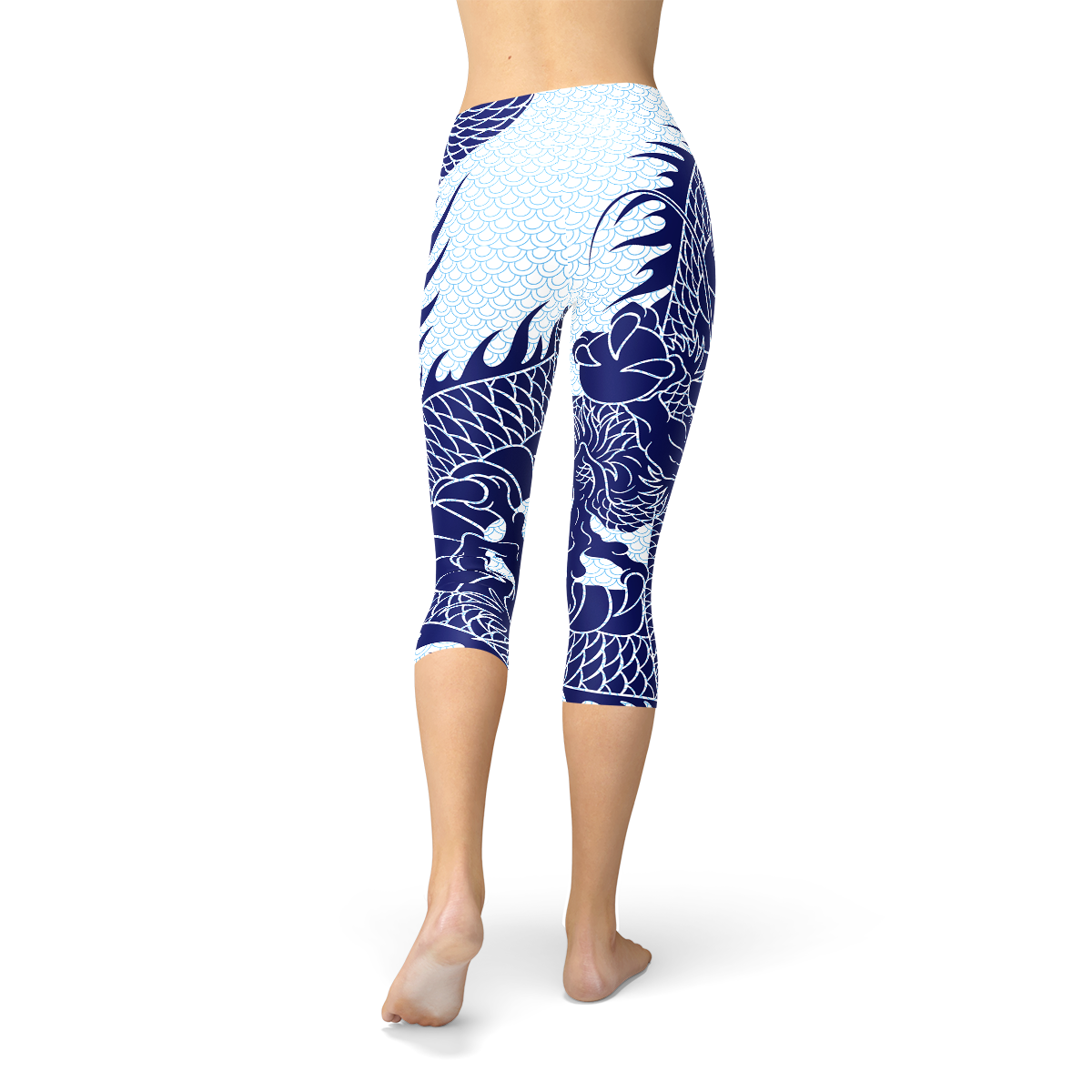 Women's Dragon Print Leggings