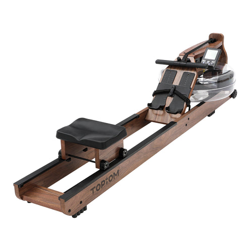 Wooden Rowing Machine With Monitor