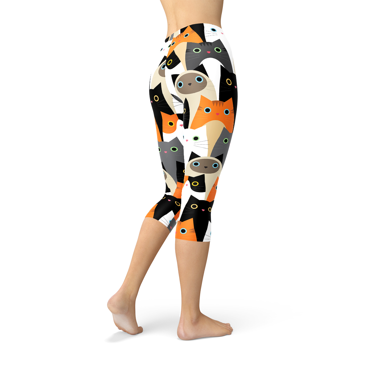 Women's Cat Print Leggings