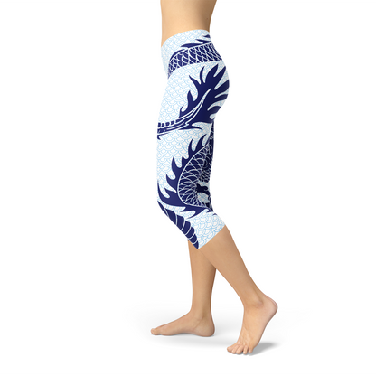 Women's Dragon Print Leggings