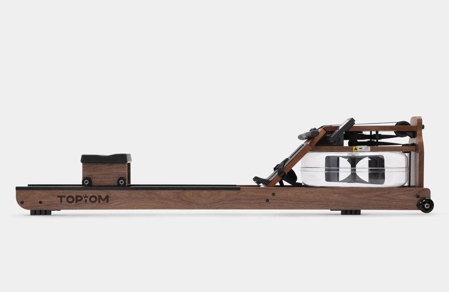 Wooden Rowing Machine With Monitor