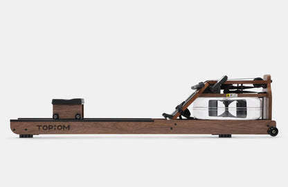 Wooden Rowing Machine With Monitor