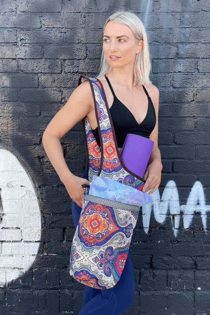 Yoga Mat Carrying Tote Bag