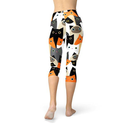 Women's Cat Print Leggings