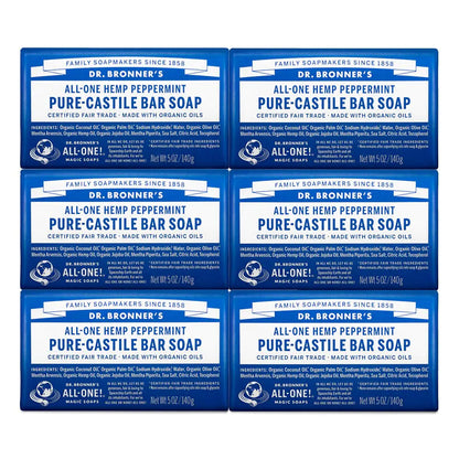 Dr. Bronner's Pure-Castile Bar Soap