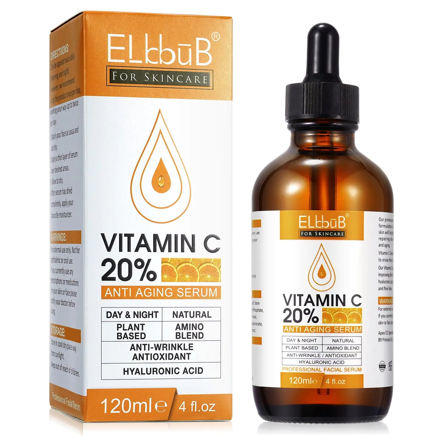 ElbbuB Vitamin C Potent Anti-Aging Serum (20%)
