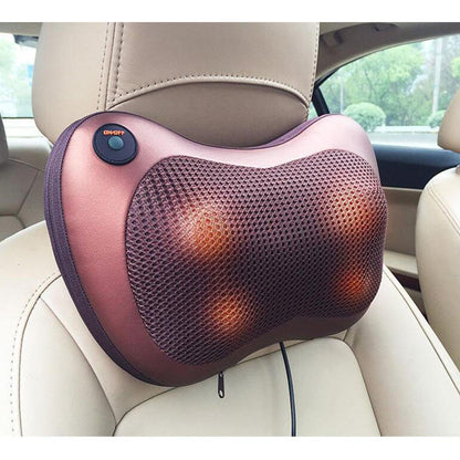 Portable 4-Head Massage Pillow