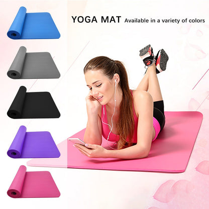 Large Non-Slip Yoga Fitness Mat