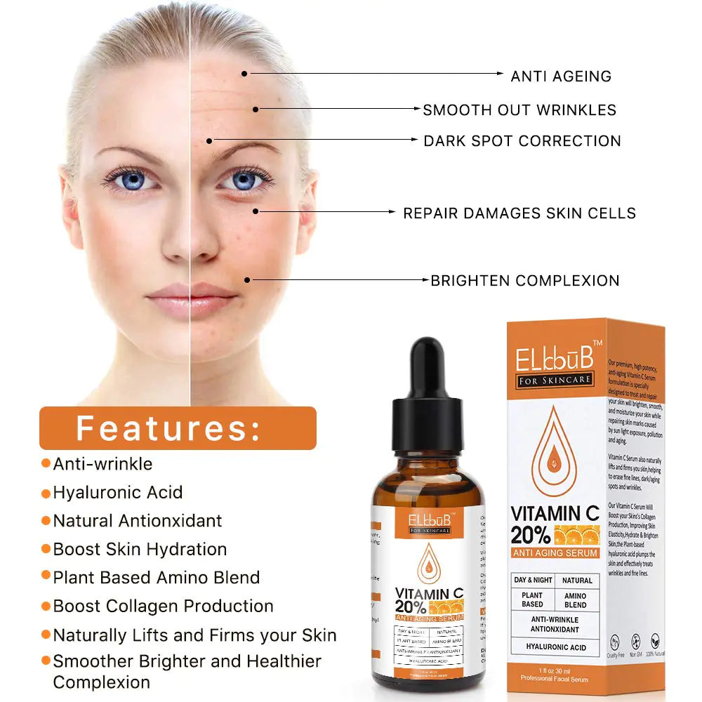 ElbbuB Vitamin C Potent Anti-Aging Serum (20%)